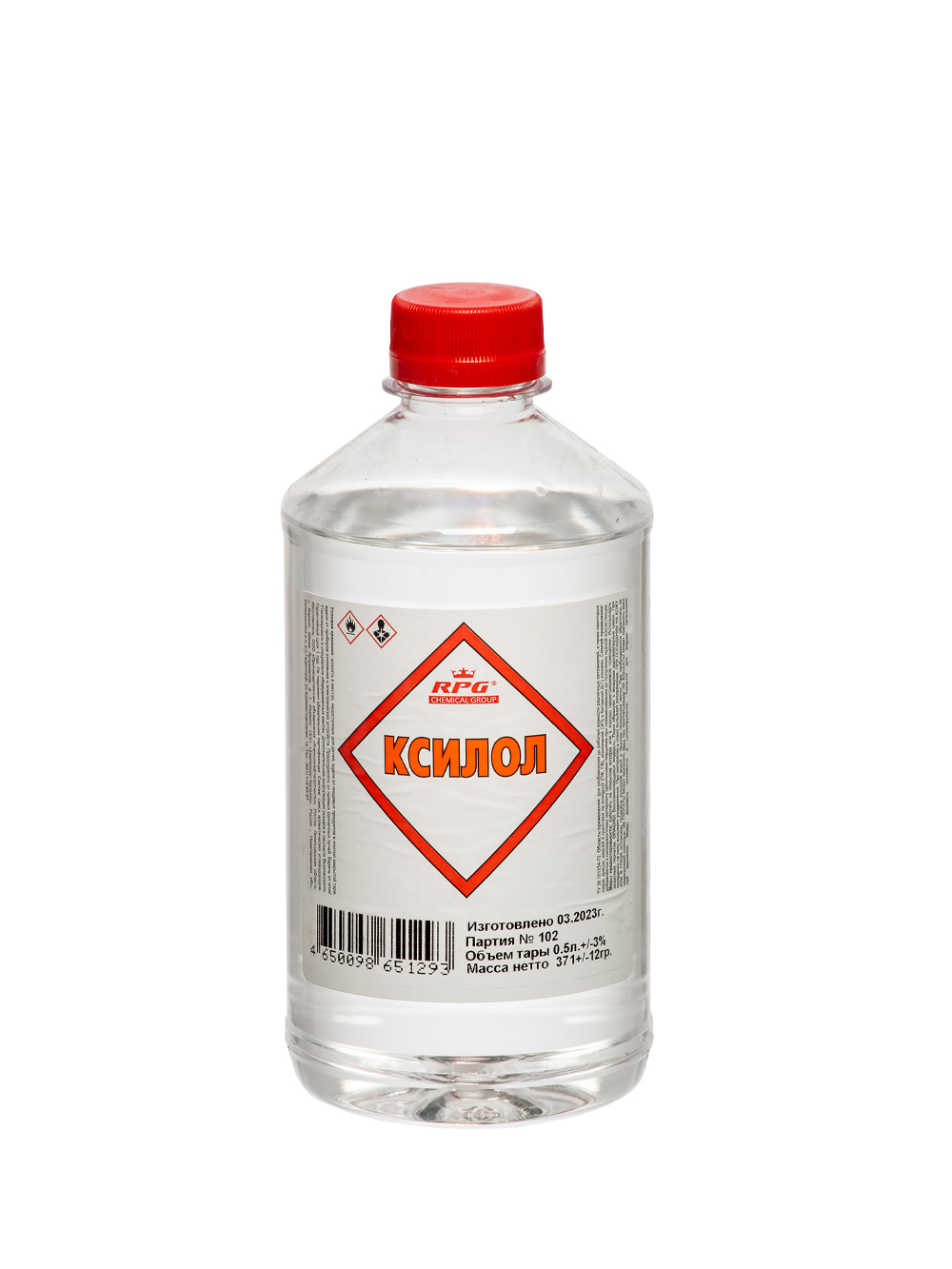 Растворитель Ксилол RPG ТУ 0,5 л