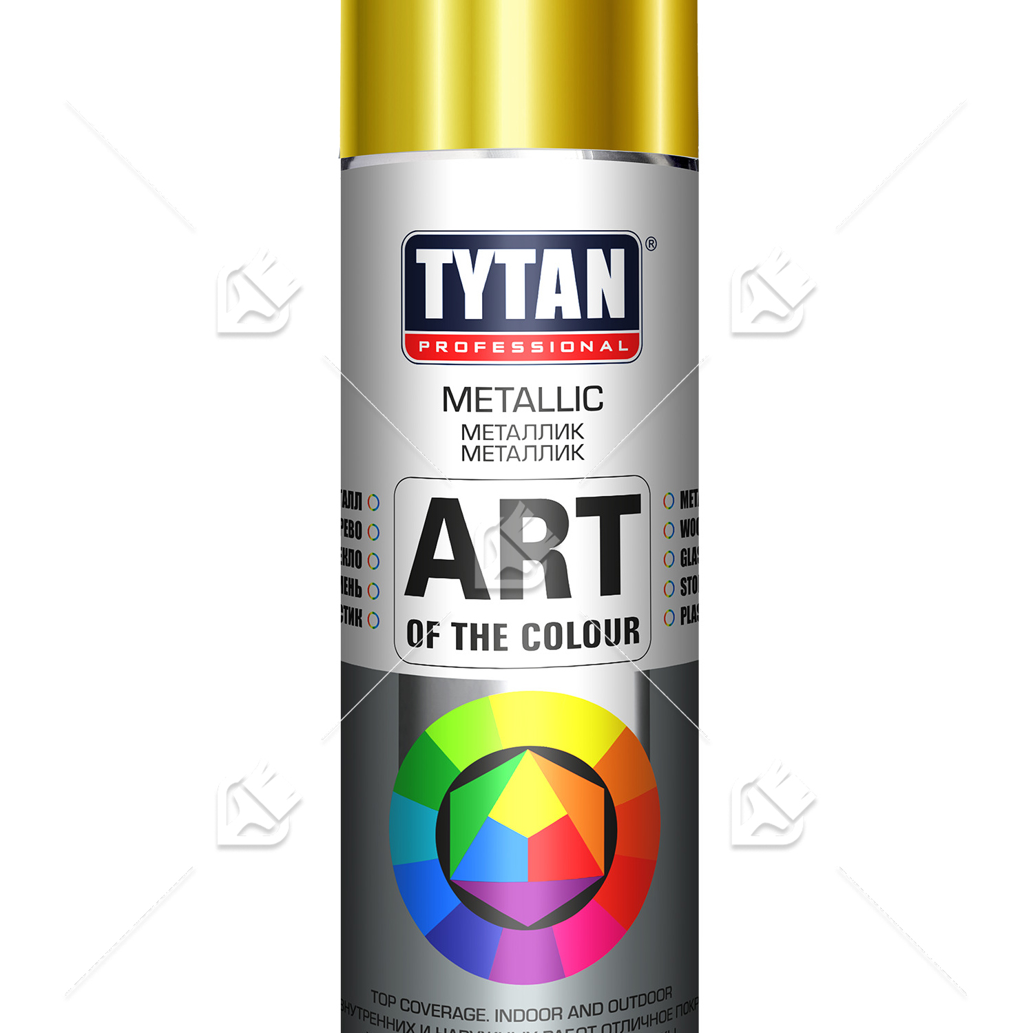 Краска универсальная аэрозольная акриловая Tytan Professional Art of the colour золотой металлик 400 мл