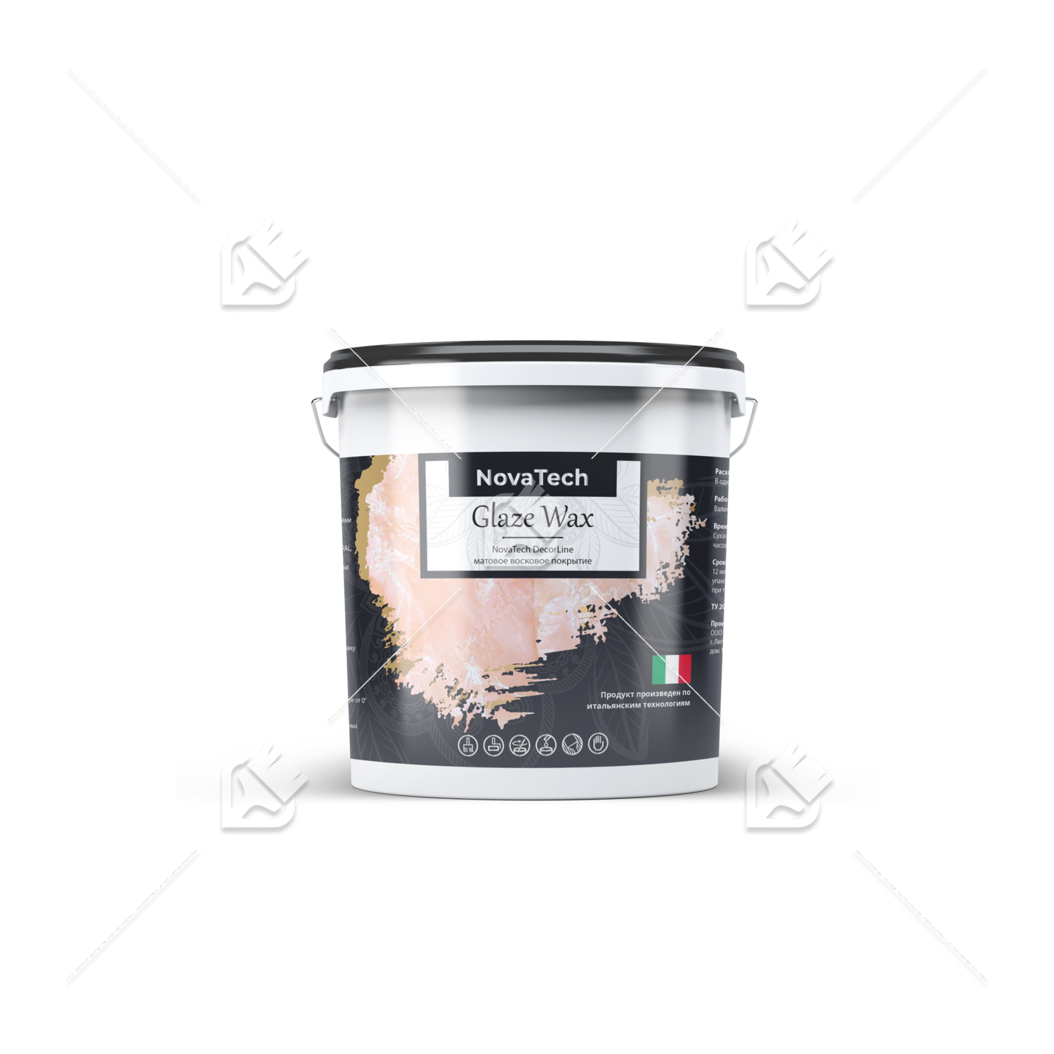 Восковой защитный состав NovaTech Glaze Wax матовый 1 л