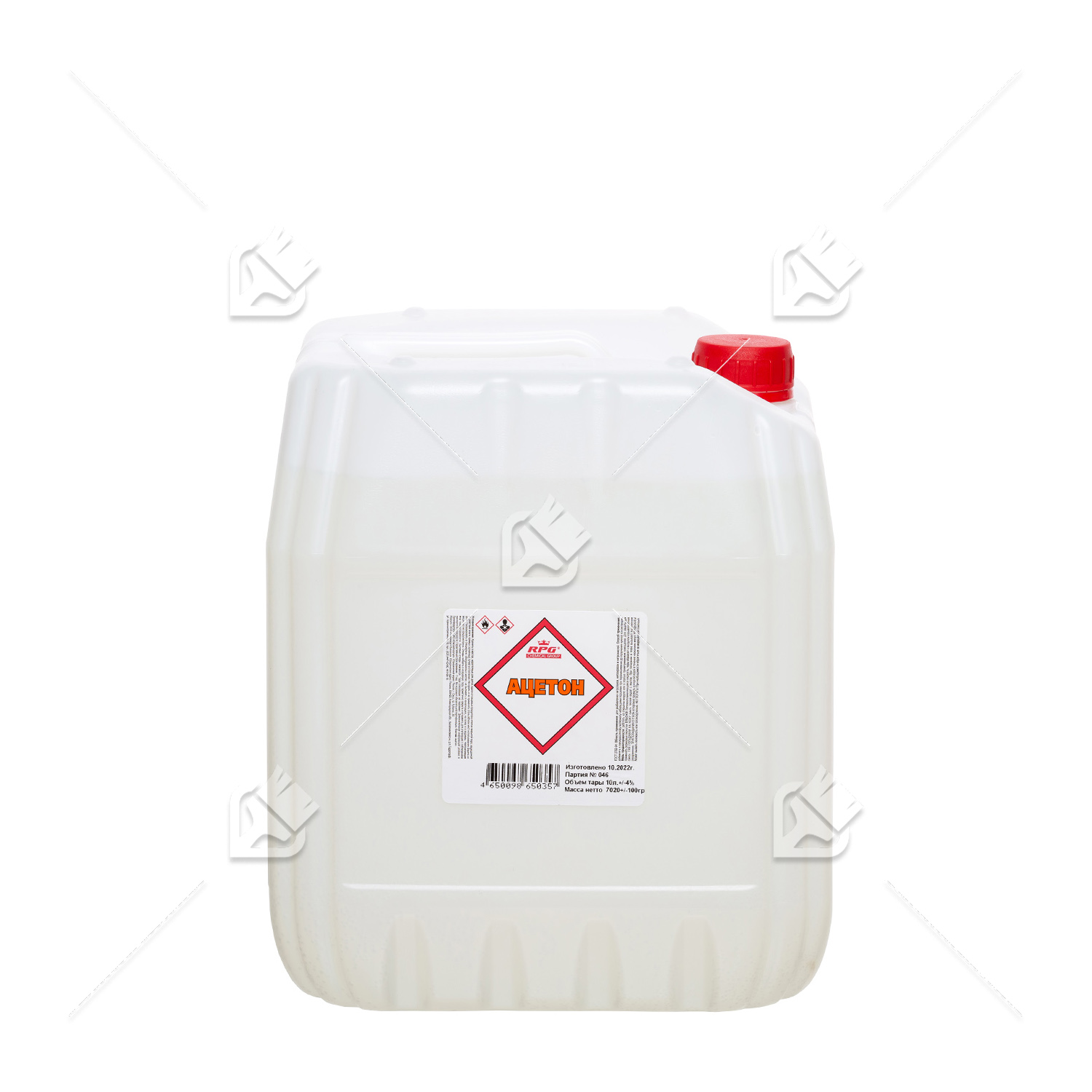 Ацетон RPG ГОСТ 10 л.