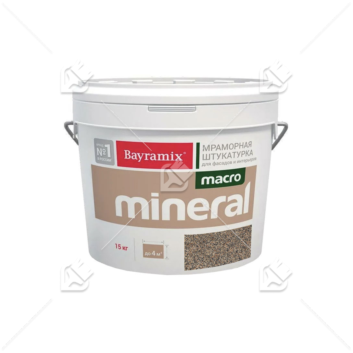 Штукатурка декоративная мраморная Bayramix MACRO Mineral фракция 2,0-2,5 мм  XL1042 15 кг