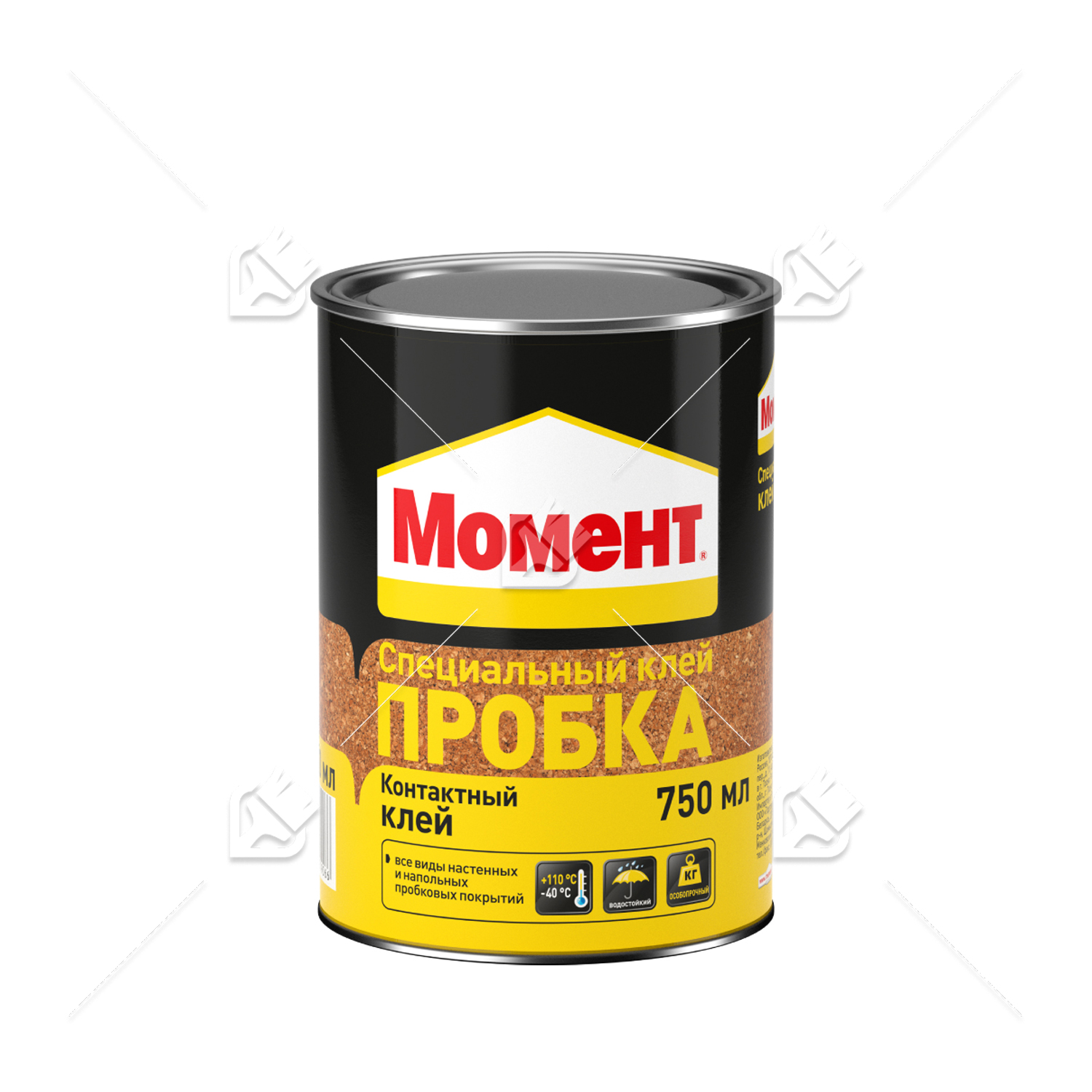 Клей для пробки контактный Момент Пробка 750 мл.