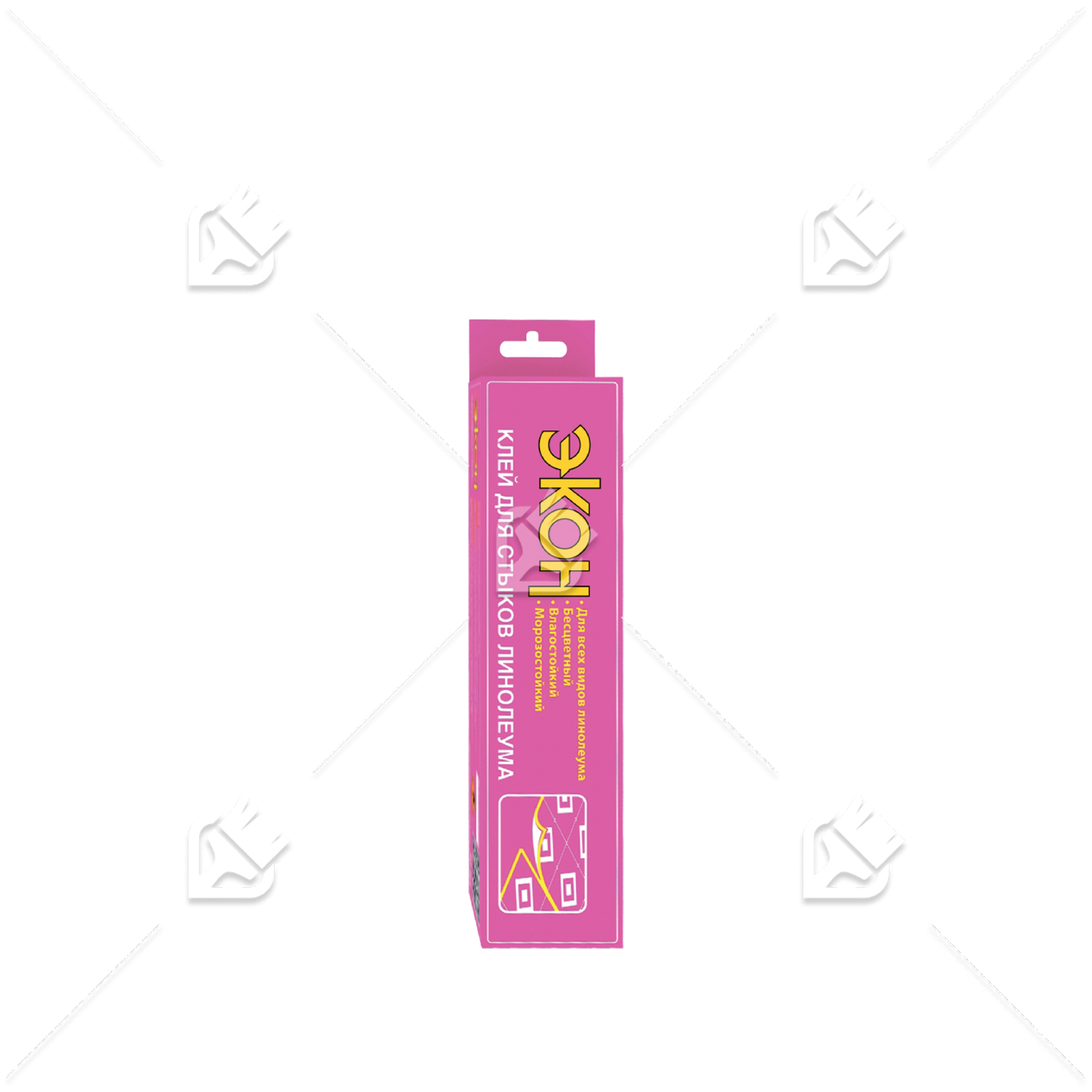 Клей для напольных покрытий Экон Клей для стыков линолеума 50 мл.