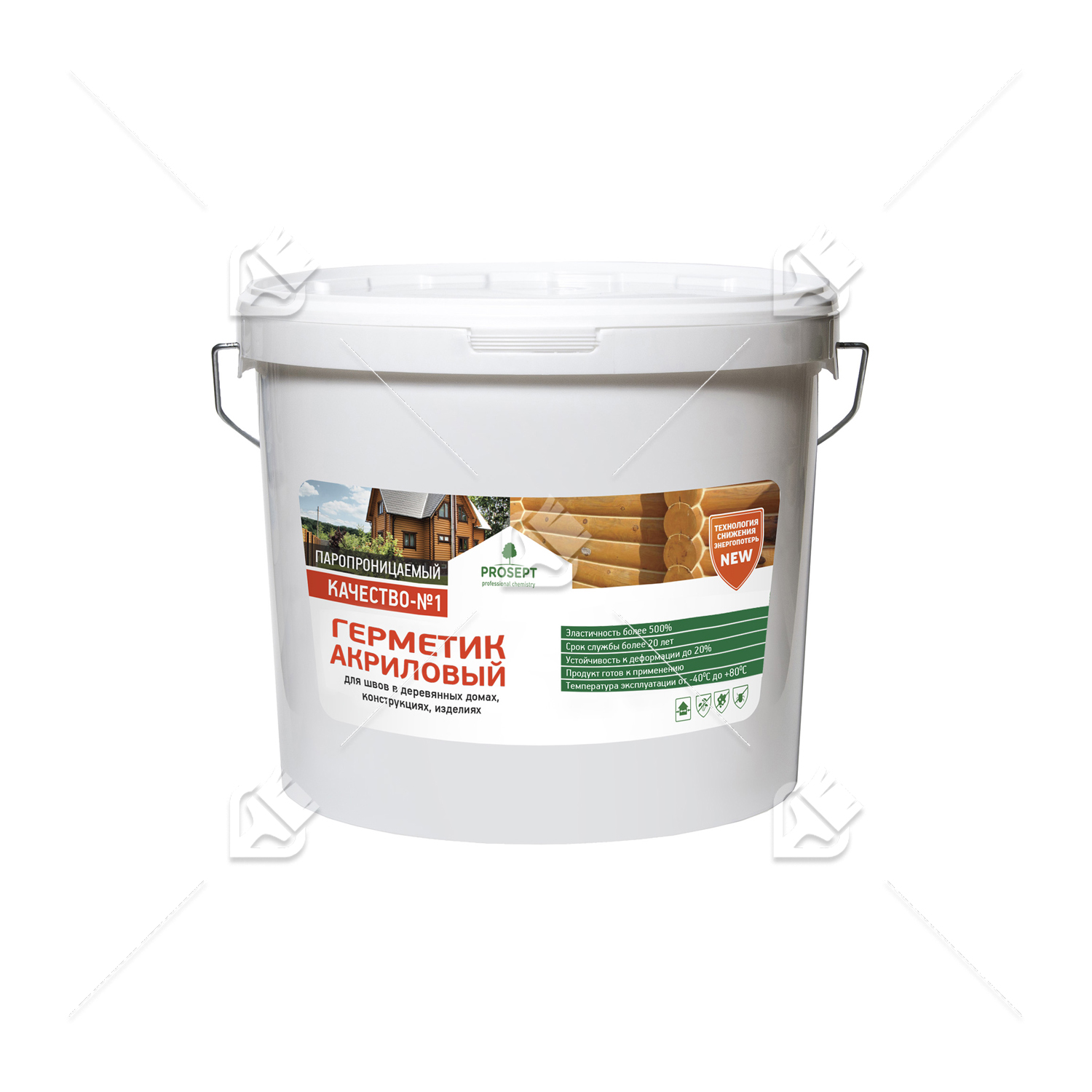 Герметик шовный акриловый Prosept орех 15 кг
