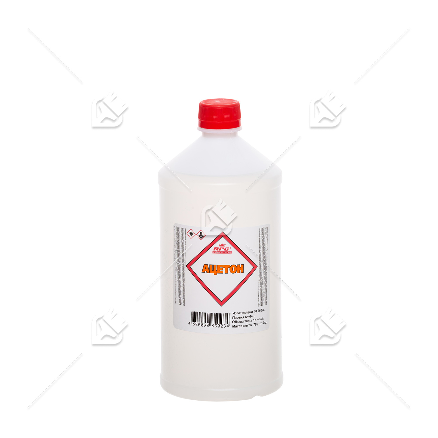 Ацетон RPG ГОСТ 1 л.