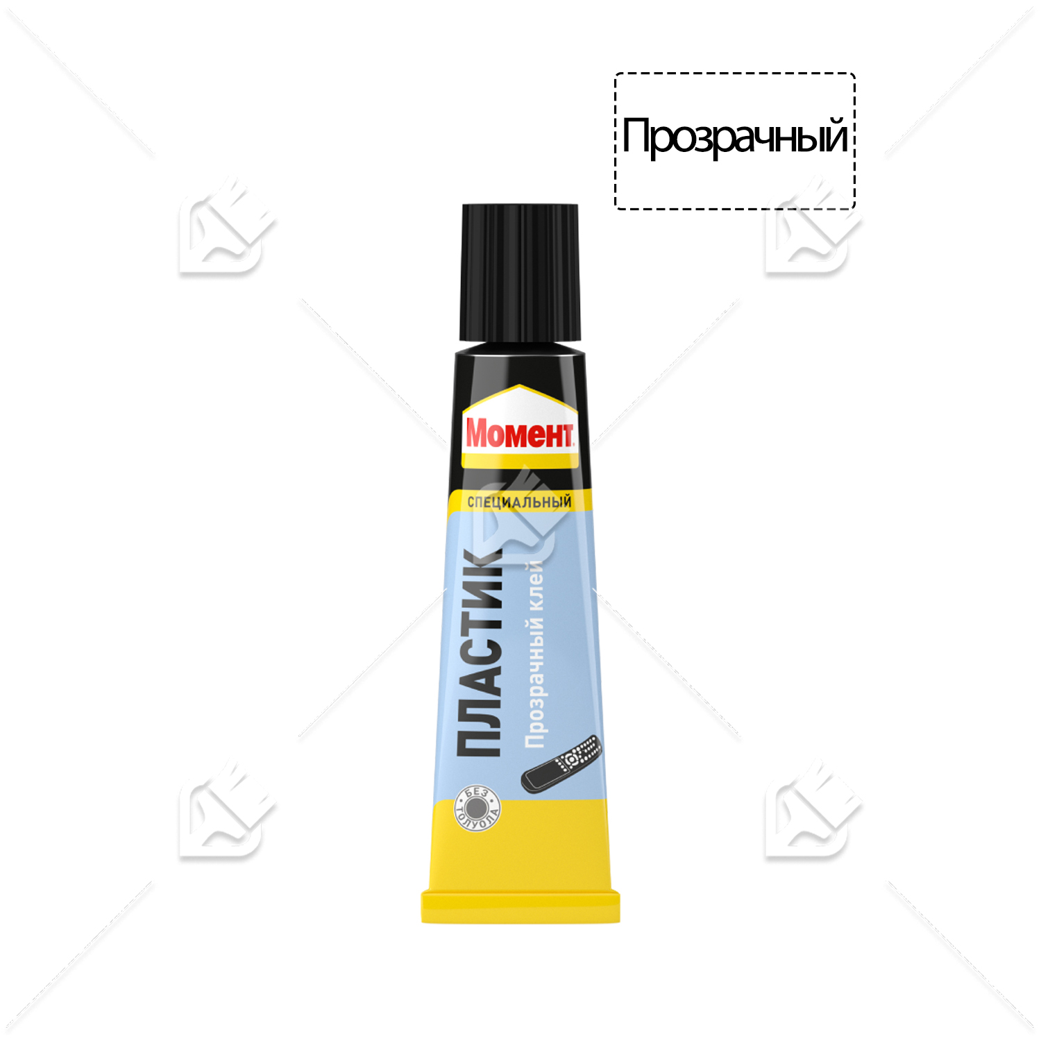 Клей для пластика полиуретановый Момент Пластик 30 мл. в шоу-боксе