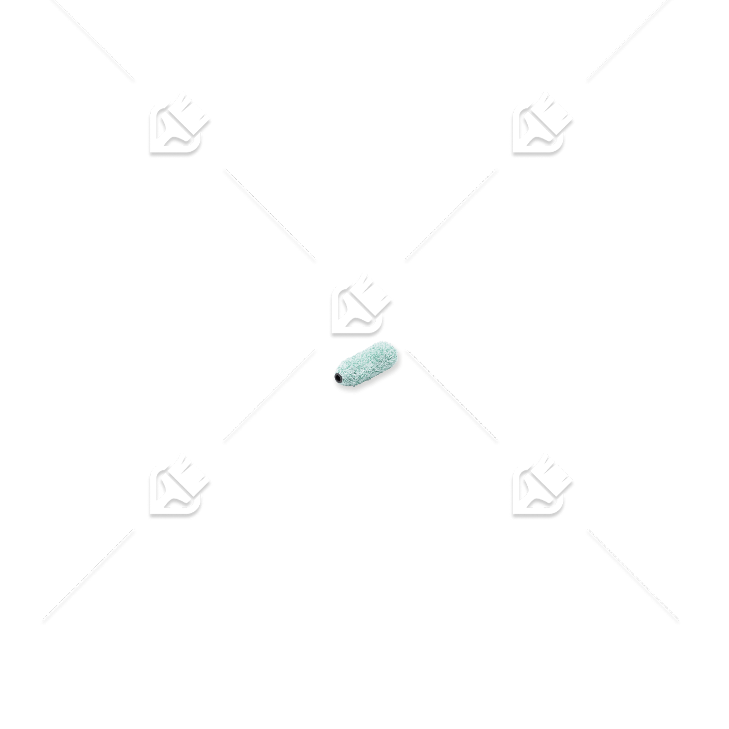 Мини-валик Anza Platinum Микмекс микрофибра для гладких поверхностей 100 мм