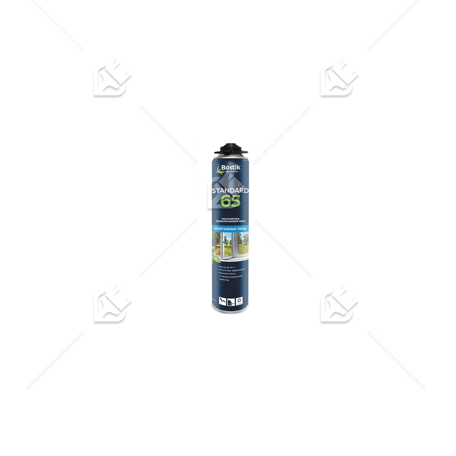 Пена профессиональная Bostik Standard 65 800 мл. выход 65 л.