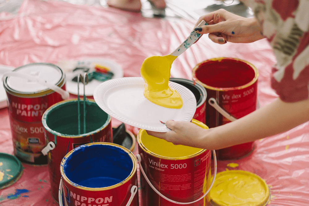 смешивание цветов