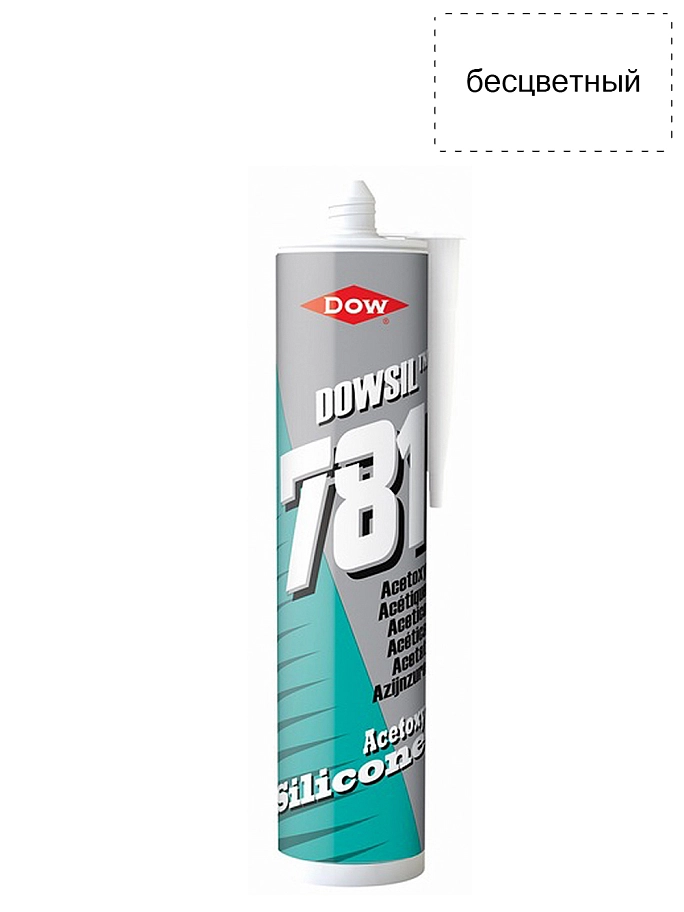 Герметик силиконовый Dow corning (DOWSIL) 781 бесцветный 310 мл