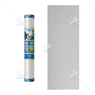 Стеклообои под покраску Oscar Рогожка крупная 1х25 м.