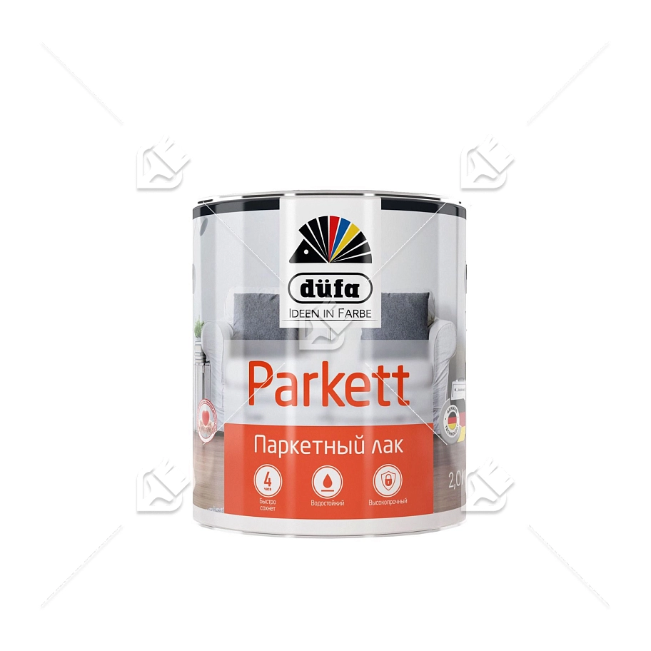 Лак паркетный алкидно-уретановый Dufa Parkett глянцевый 0,75 л