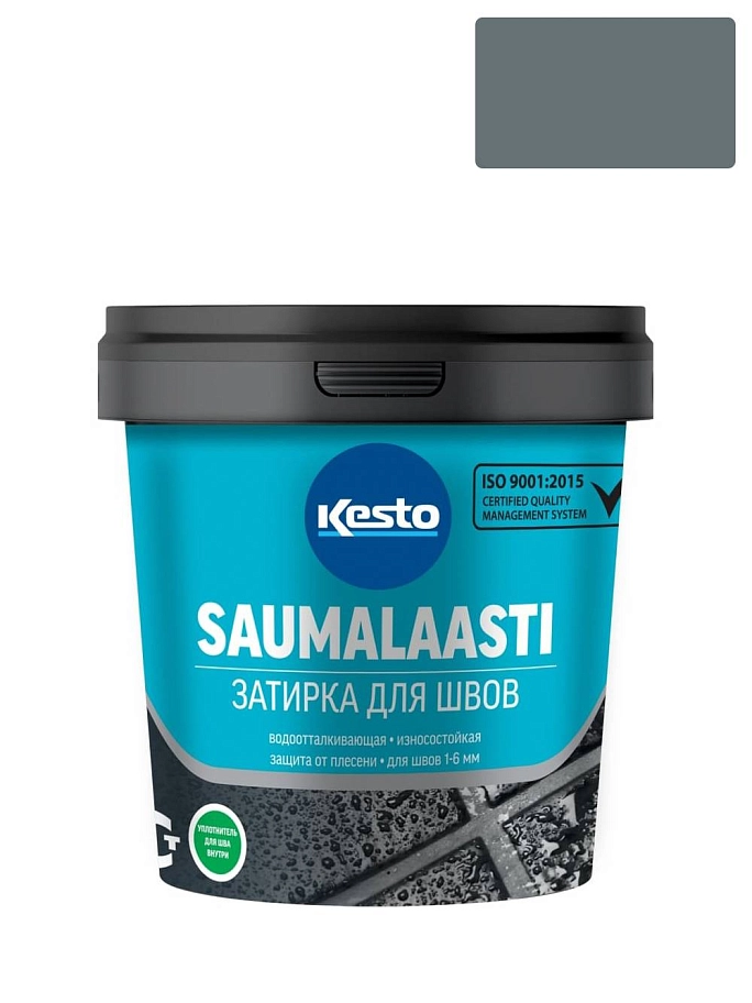 Затирка для швов Kesto Saumalaasti 48 графитово-серая 1 кг