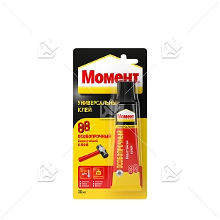 Клей универсальный контактный Момент 88 30 мл. блистер