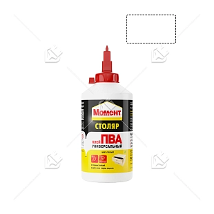 Клей столярный водно-дисперсионный Момент Столяр ПВА Универсал 750 г.