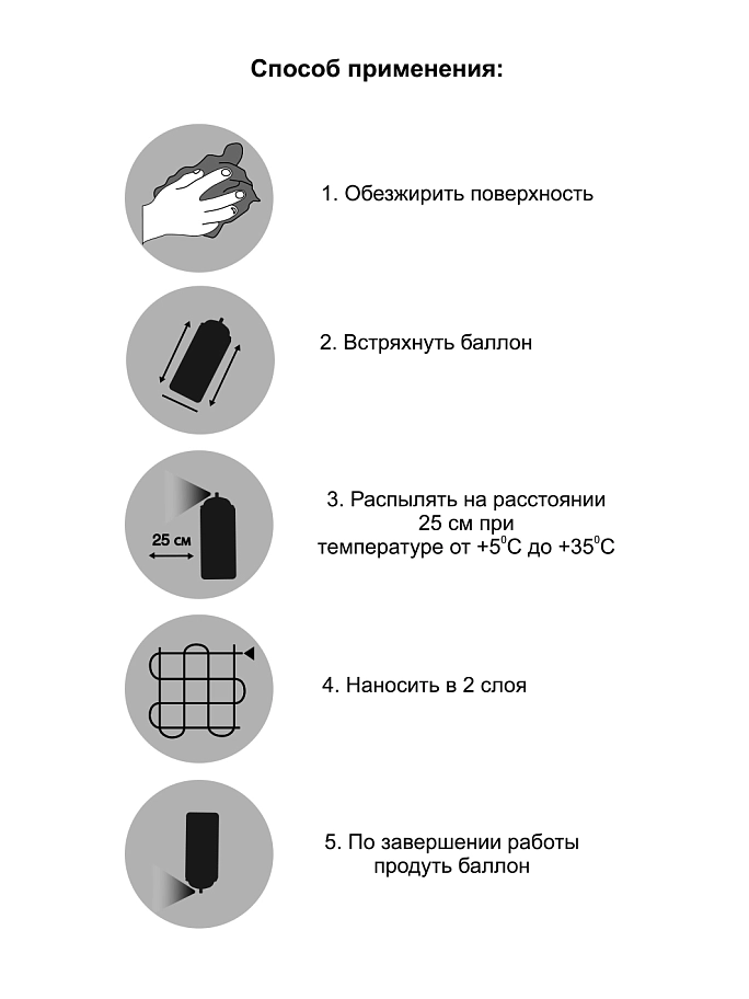 Грунт универсальный аэрозольный акриловый Eastbrand Monarca цинк 520 мл. 
