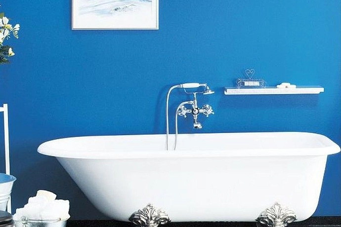 Отделка ванной: плитка или краска?