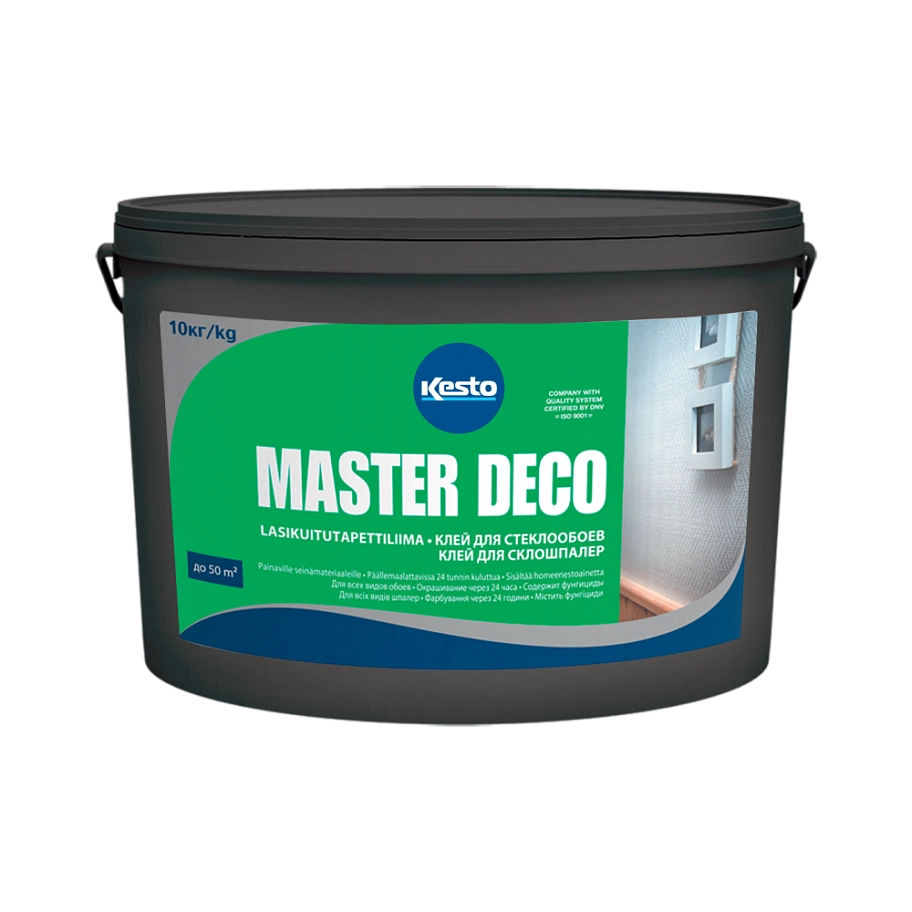 Клей для стеклообоев Kesto Master Deco 10 кг.