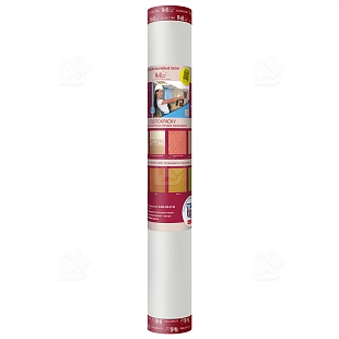 Стеклообои под покраску Wellton Optima Рогожка потолочная 1х25 м.