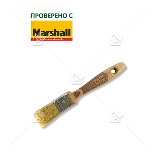 Кисть плоская Handmaler PRO RED светлая смешанная щетина буковая ручка 30 мм.