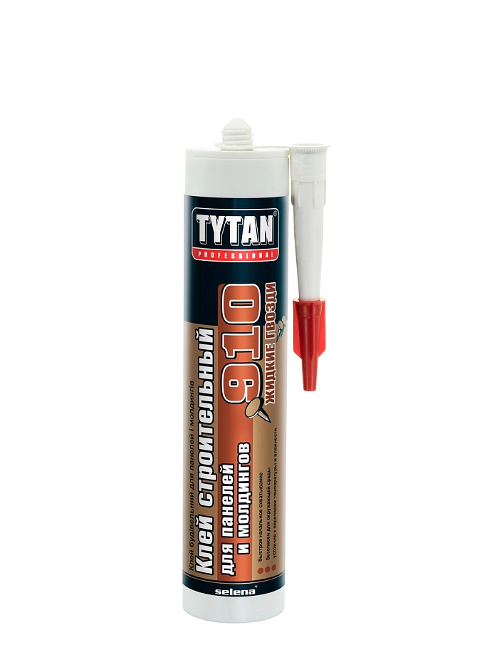 Клей монтажный для панелей и молдингов Tytan Professional № 910 белый 440 мл