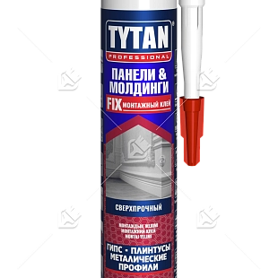 Клей монтажный Tytan Professional Панели & Молдинги бежевый 310 мл