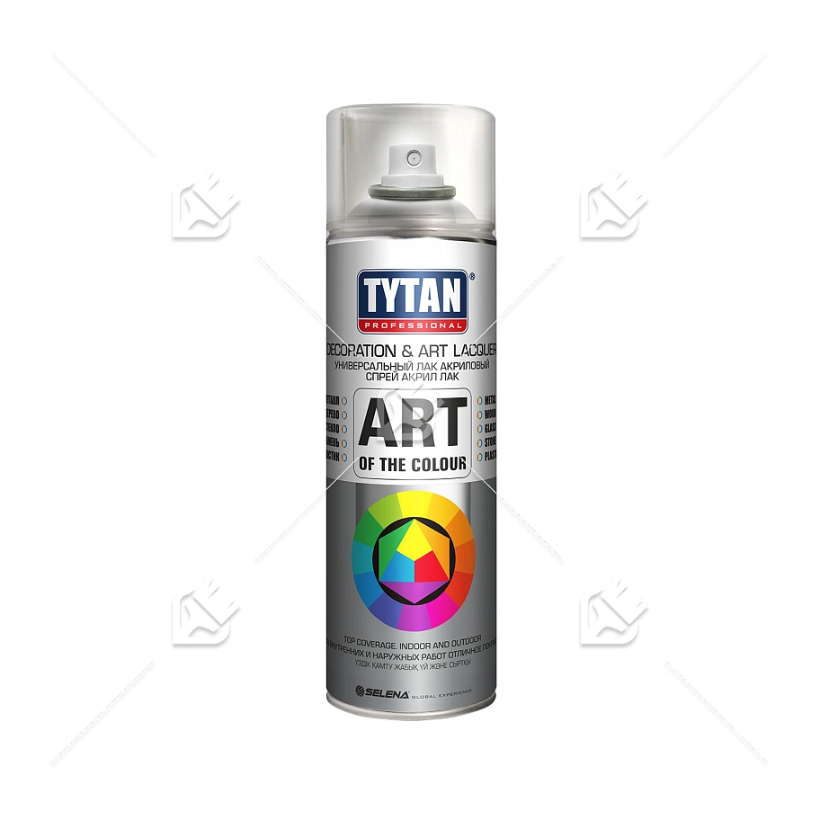 Лак универсальный аэрозольный акриловый Tytan Professional Art of the colour глянцевый 400 мл