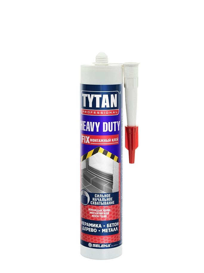 Клей монтажный универсальный Tytan Professional Heavy Duty бежевый 100 мл