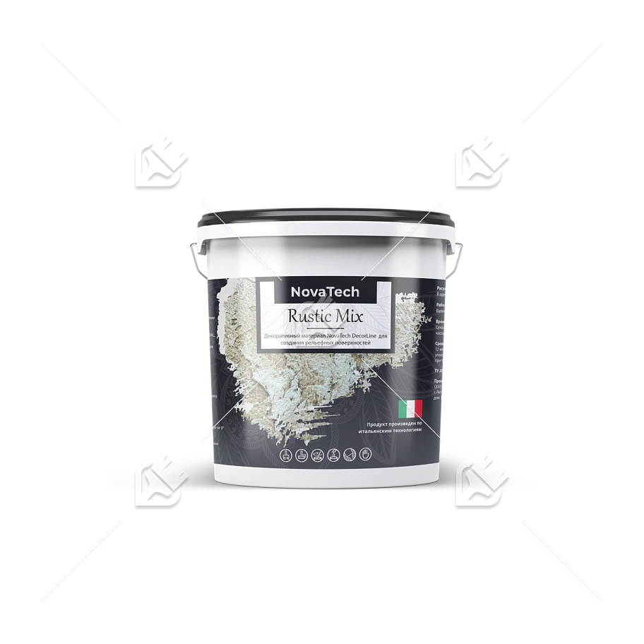 Штукатурка декоративная NovaTech Rustic Mix 16 кг