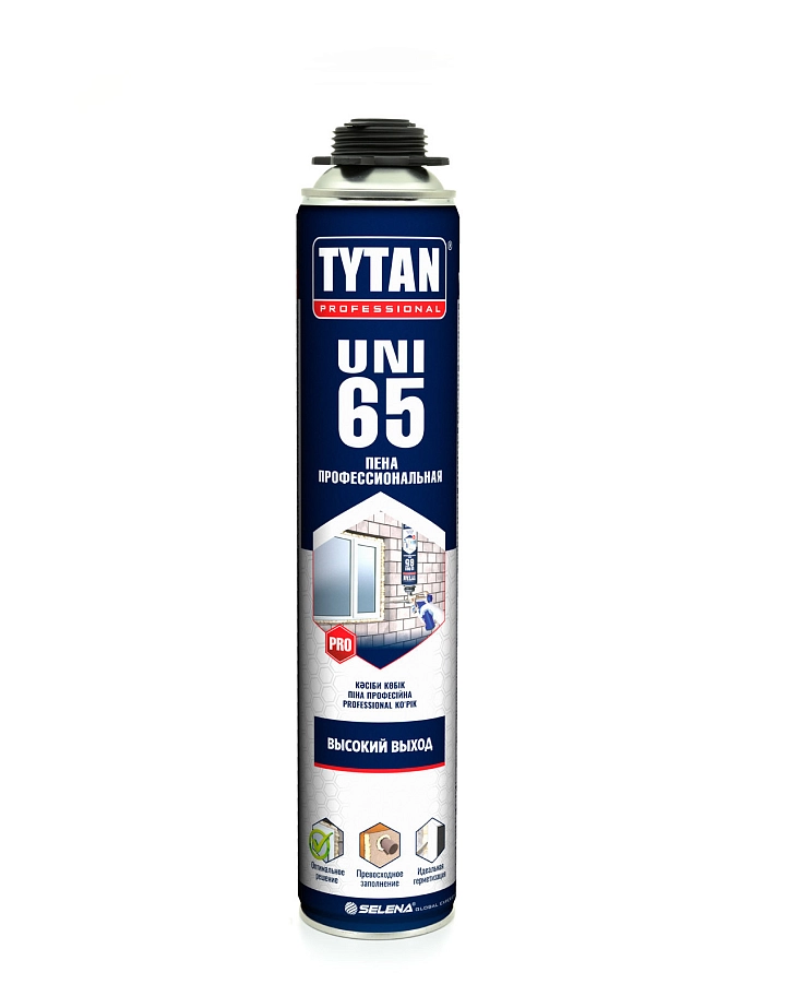 Пена профессиональная Tytan Professional 65 UNI 750 мл. выход 65 л