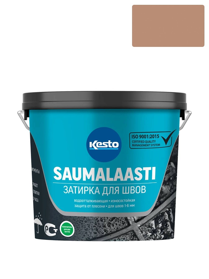 Затирка для швов Kesto Saumalaasti 31 светло-коричневая 3 кг