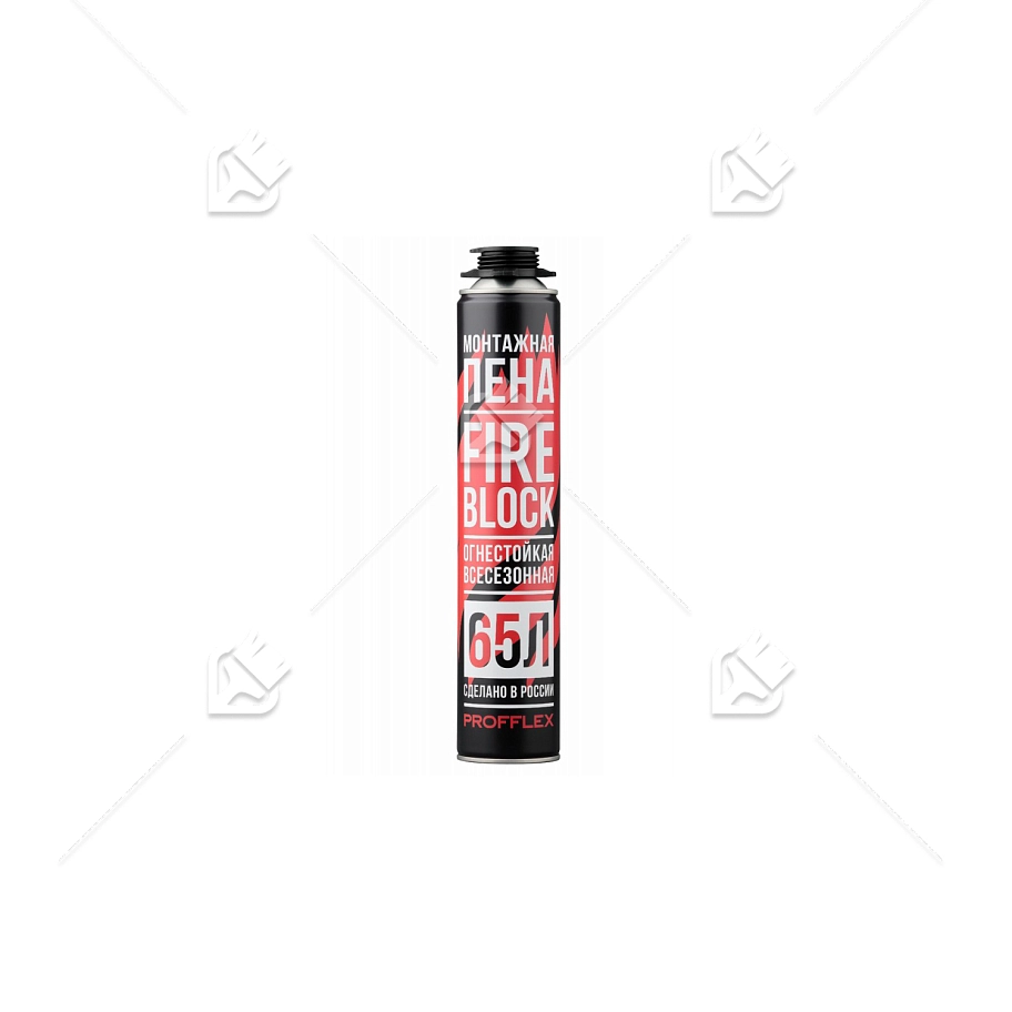 Пена противопожарная Profflex Fire Block 850 мл. выход 65 л