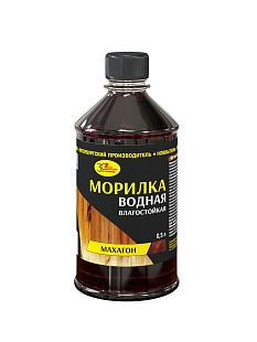 Морилка водная Новбытхим махагон 0,5 л