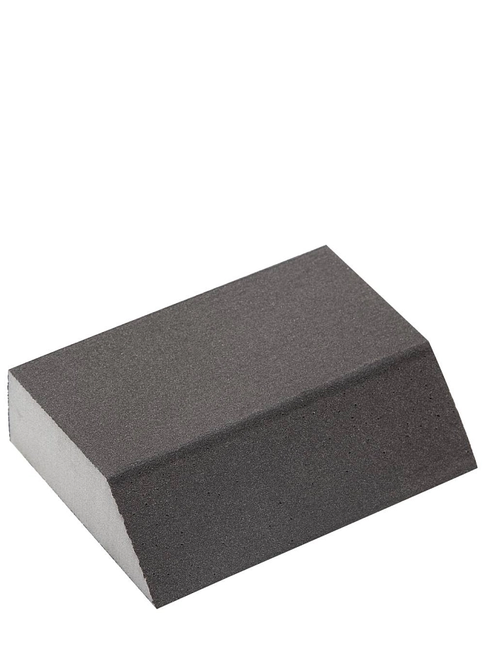 Губка шлифовальная четырехсторонняя угловая 100х68х42х26мм, Р320 Зубр "Мастер"