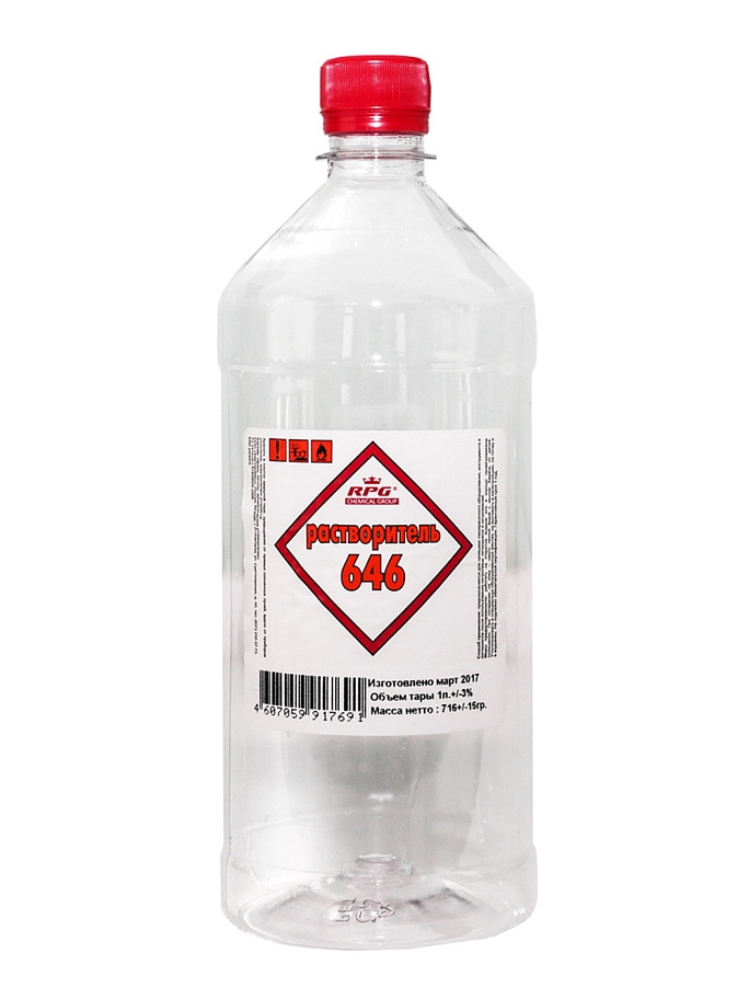 Растворитель 646 RPG ГОСТ 1 л.