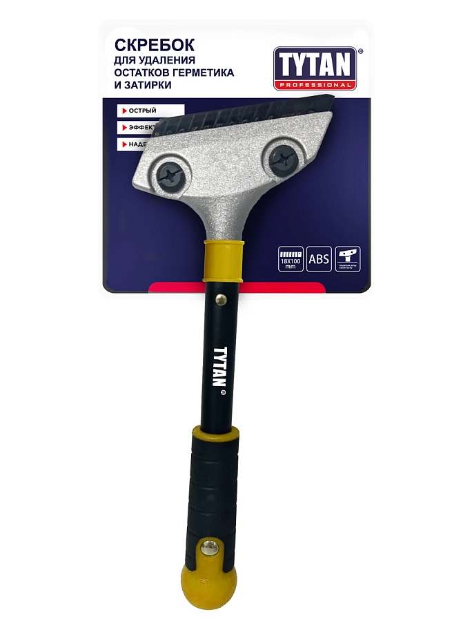 Скребок для удаления остатков герметика и затирки Tytan Professional 