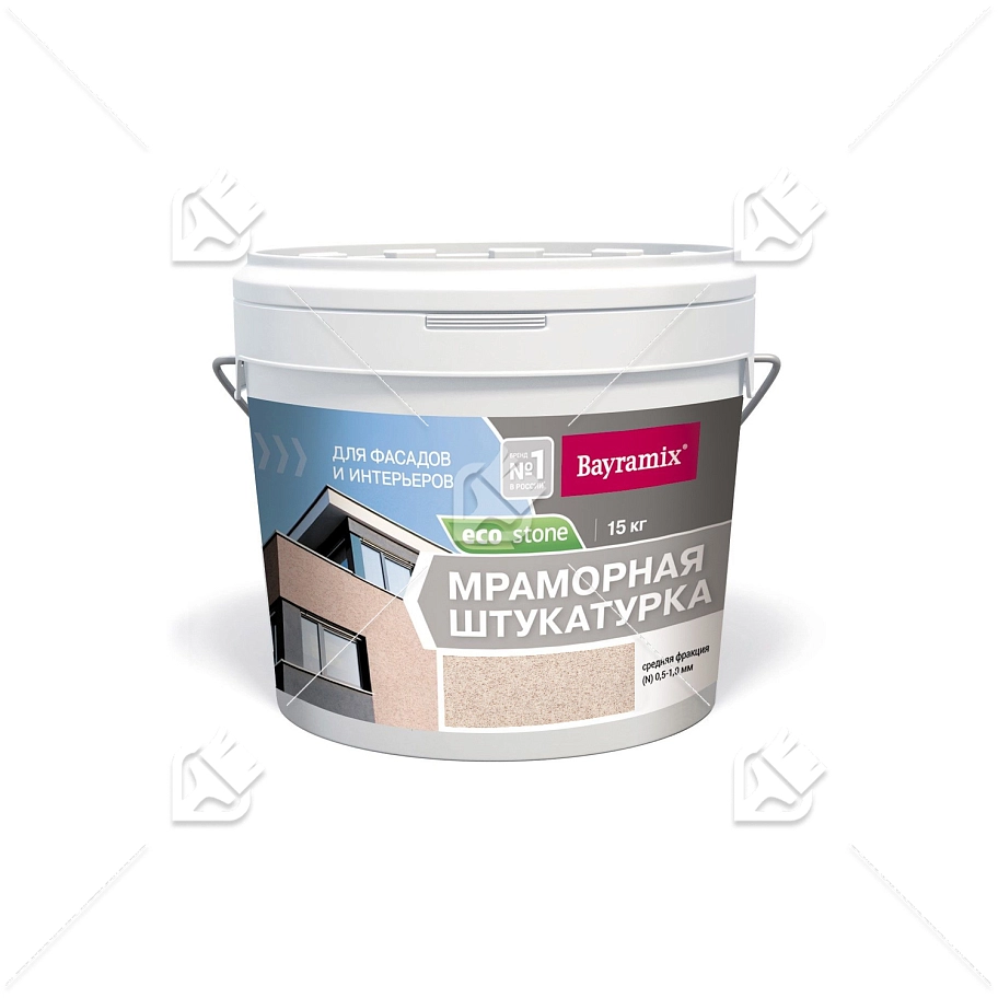 Штукатурка декоративная мраморная Bayramix Ecostone 978 15 кг
