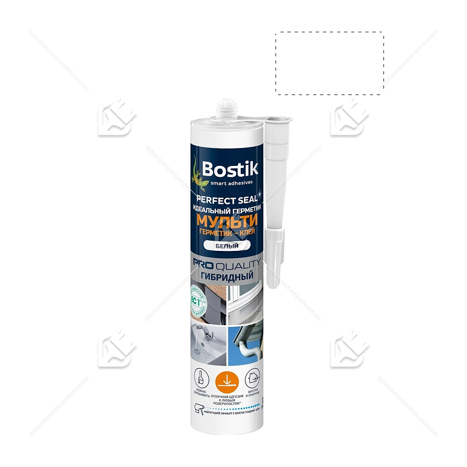 Герметик Bostik Perfect Seal Мульти белый 290 мл