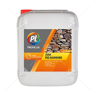 Лак по камню акриловый Profilux полуматовый 10 л